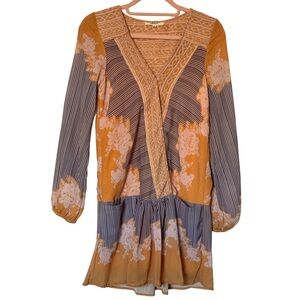 NQMM Long Sleeve BOHO Tunic Dress/Top